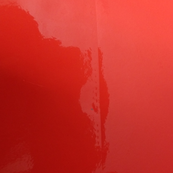 NEW Kate Spade fluorescent coral patent clutch - Picture 8 of 8